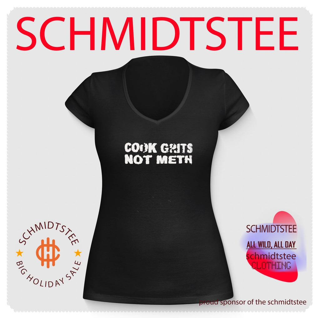 Cook Grits Not Meth funny cooking southern food shirt Unisex
