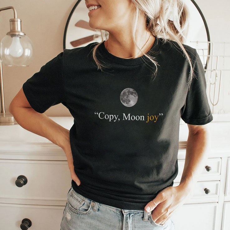 Copy Moon Joy Artemis Mission T Shirt Unisex