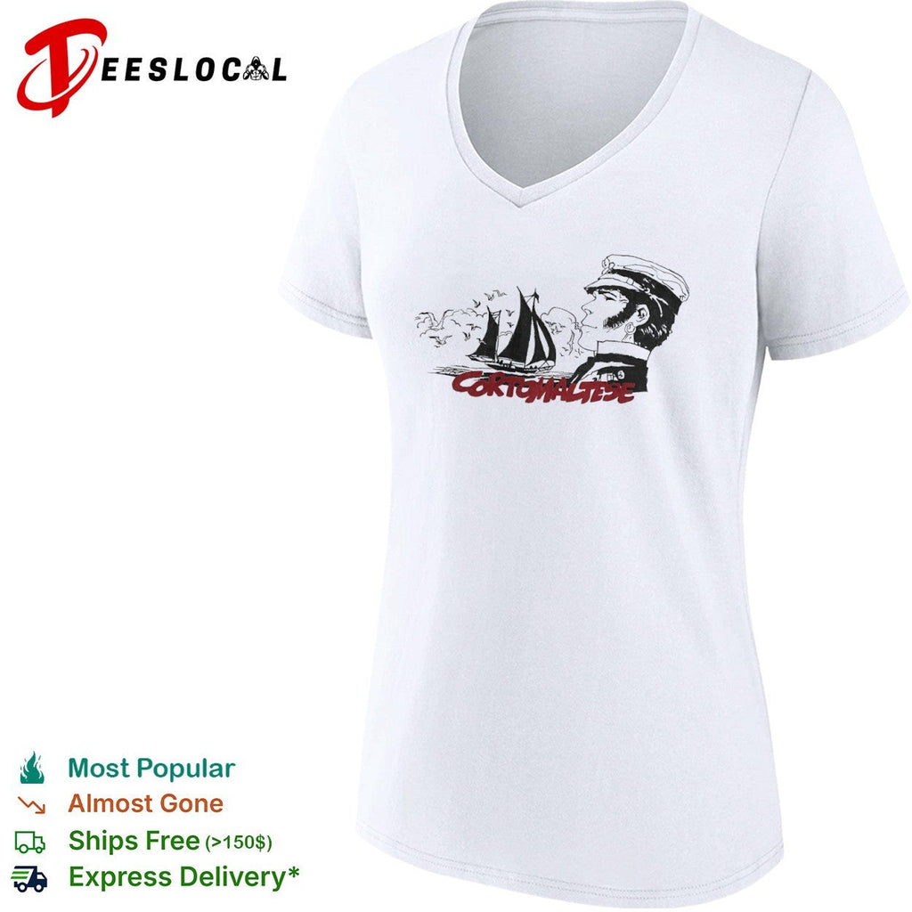 Corto Maltese Sailing Boat Character shirt Unisex