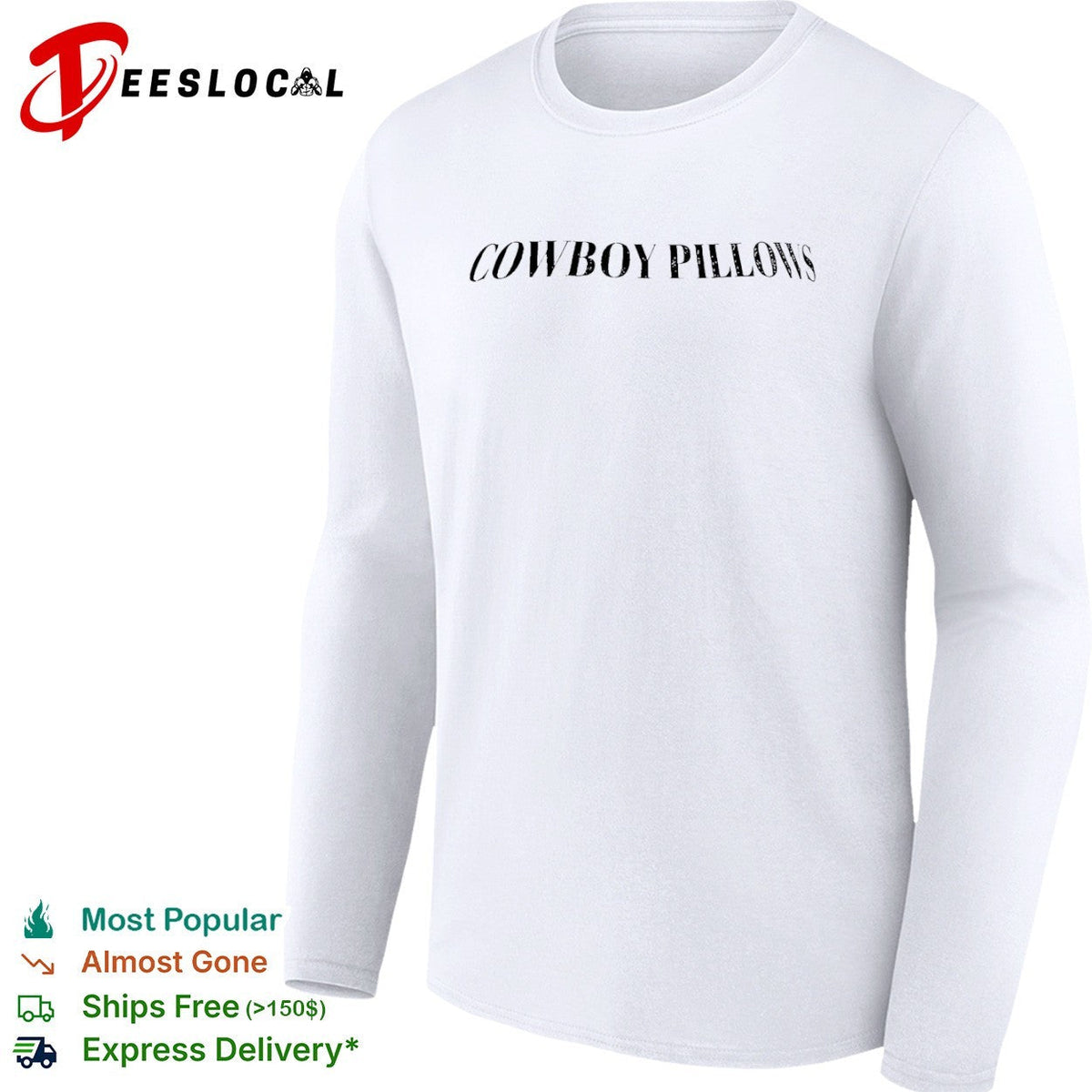 Cowboy Pillows shirt Unisex