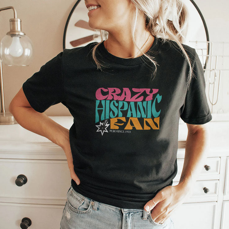 Crazy Hispanic Fan Spurs Shirt Unisex