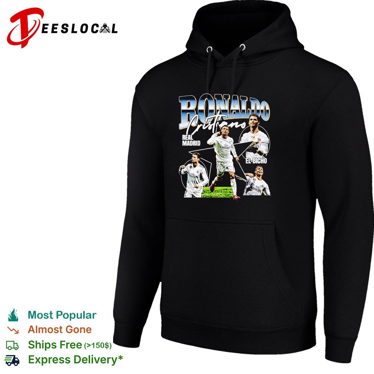 Cristiano Ronaldo Real Madrid El Bicho portrait shirt Unisex