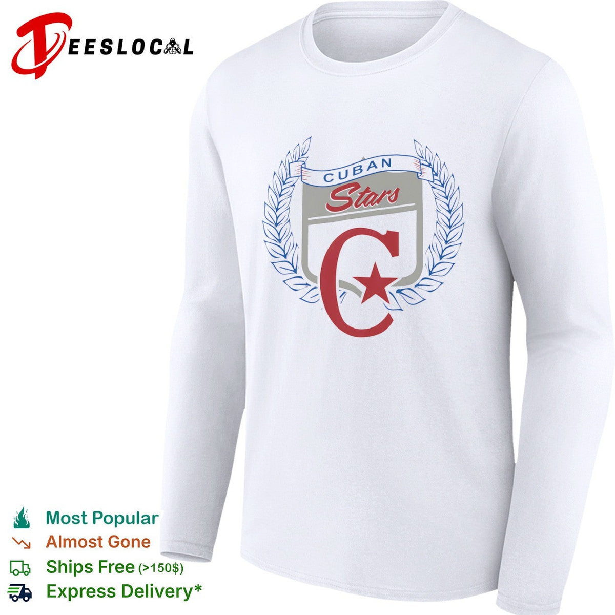 Cuban Stars star wreath shirt Unisex