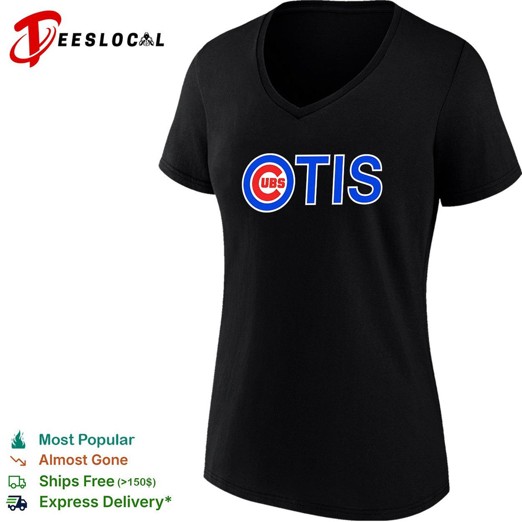 Cubs Otis Chicago Cubs Major League Baseball logo parody team name shirt Unisex