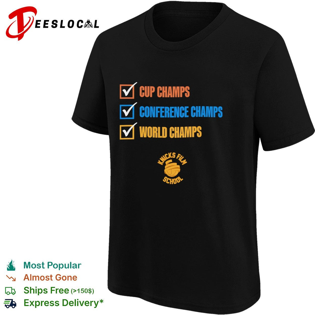 Cup Champs Conference Champs World Champs Knicks Film School shirt Unisex