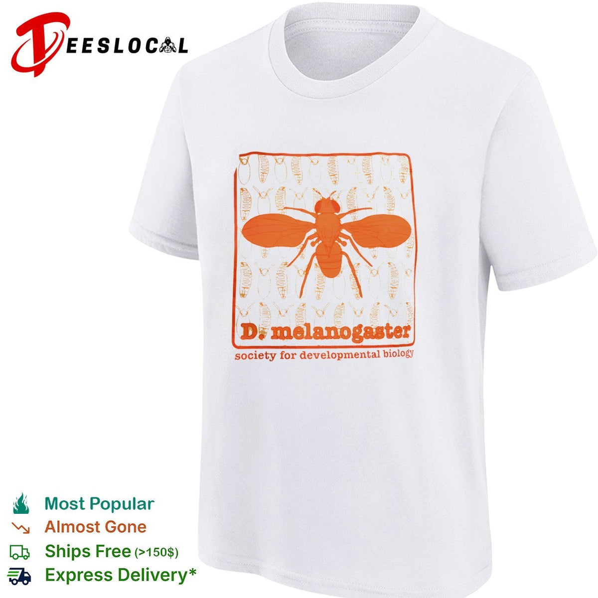 D melanogaster Society for Developmental Biology shirt Unisex