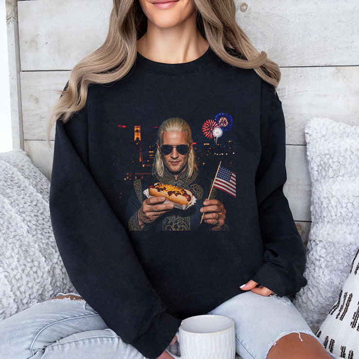 Daemon Targaryen Hotdog House Of the Dragon 4th Of July T Shirt Unisex