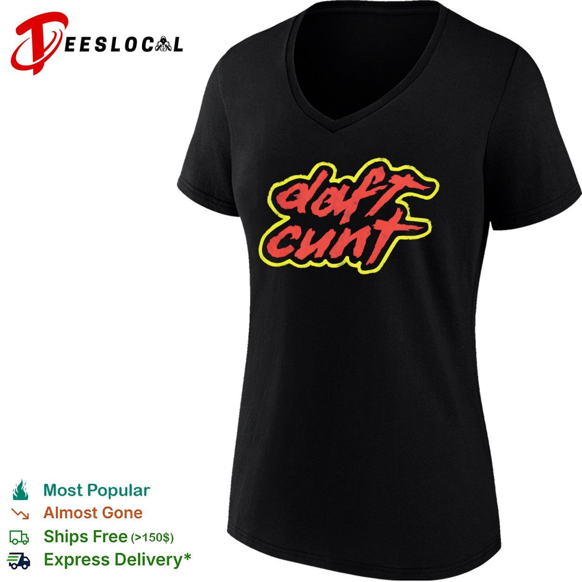 Daft Cunt Parody Music Electronic Band Logo shirt Unisex