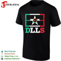 Dallas Cowboys Mexico DLLS flag mashup heritage city pride shirt Unisex