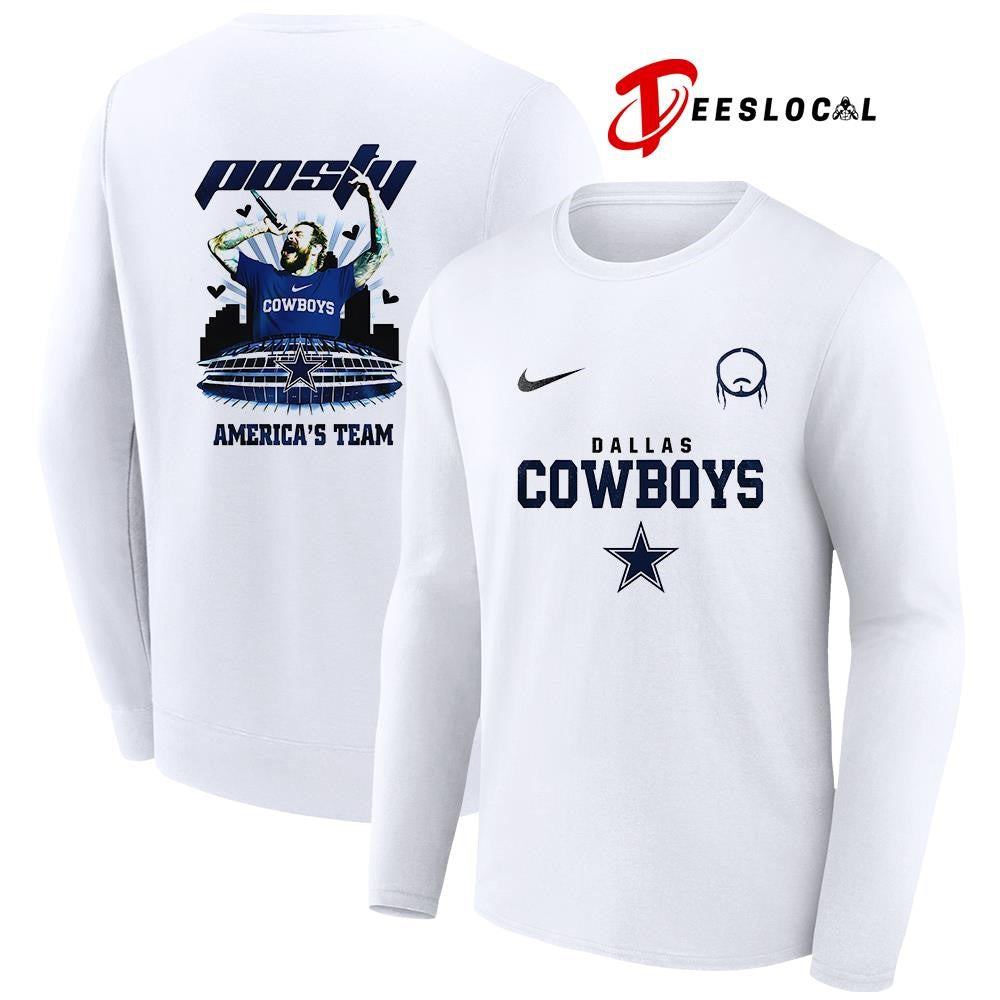 Dallas Cowboys x Post Malone Posty stadium shirt Unisex