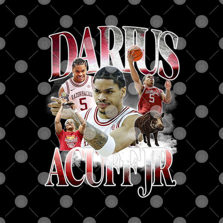 Darus Acuff Jr Arkansas Razorbacks Shirt Unisex