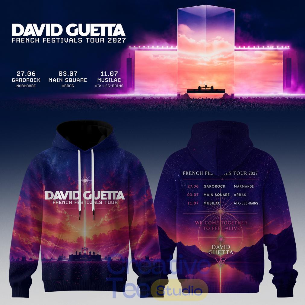 David Guetta – France Tour Unisex