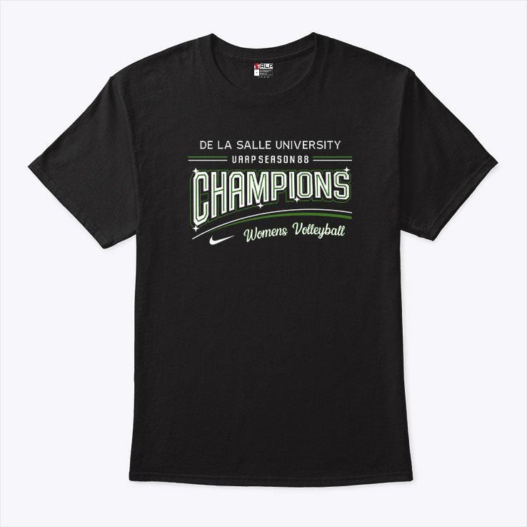 De La Salle University UAAP Season 88 Champions Women’s Volleyball T Shirt Unisex