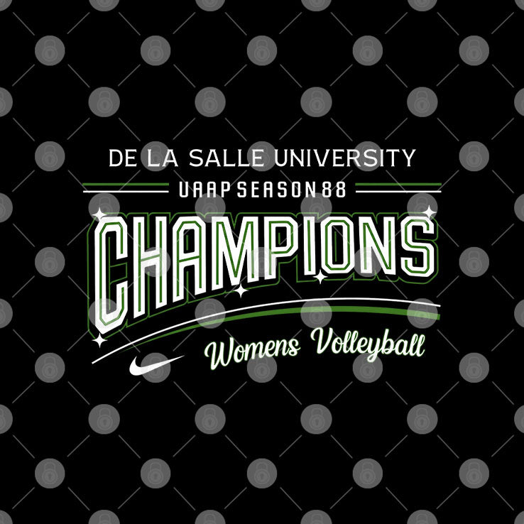 De La Salle University UAAP Season 88 Champions Women’s Volleyball T Shirt Unisex