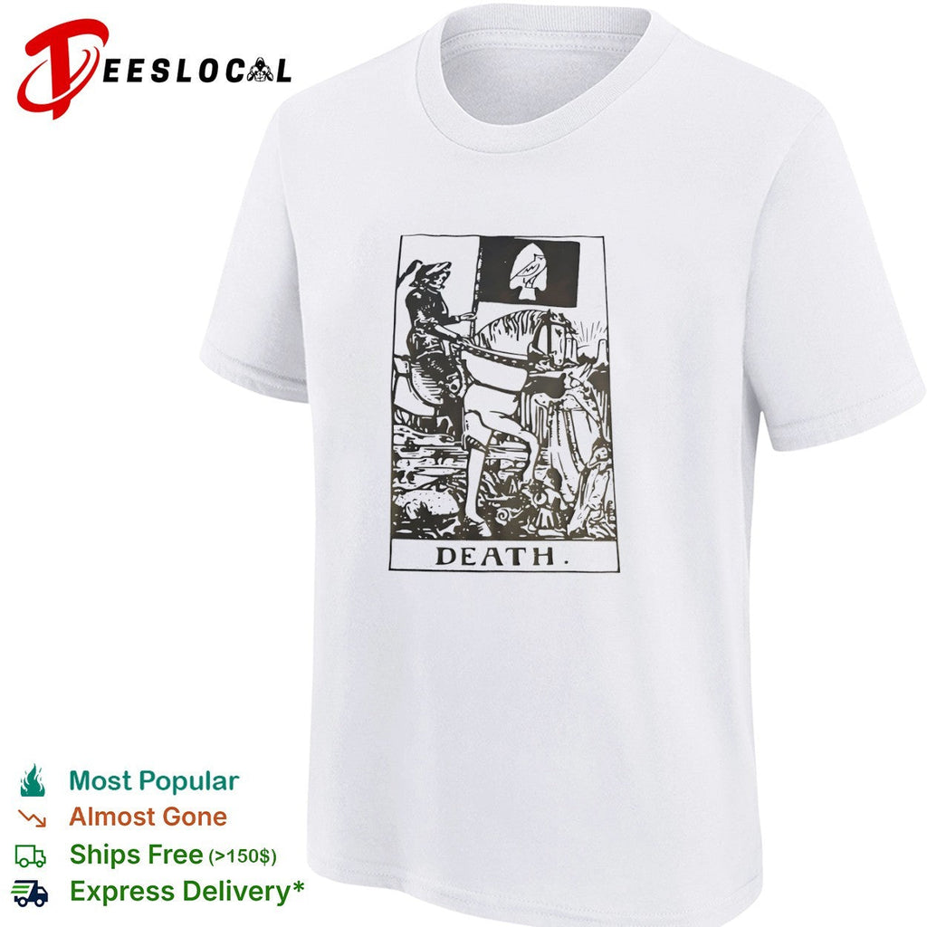 Death Tarot Card Parody shirt Unisex