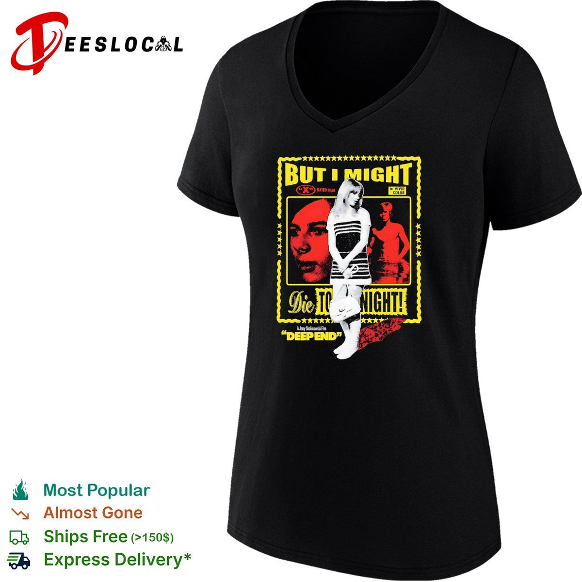 Deep End Jane Asher John Moulder Brown But I Might Die Tonight Jerzy Skolimowski shirt Unisex