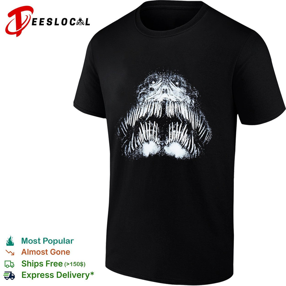 Deep Sea Anglerfish Predator of the Abyss Bioluminescent Hunter Nature shirt Unisex