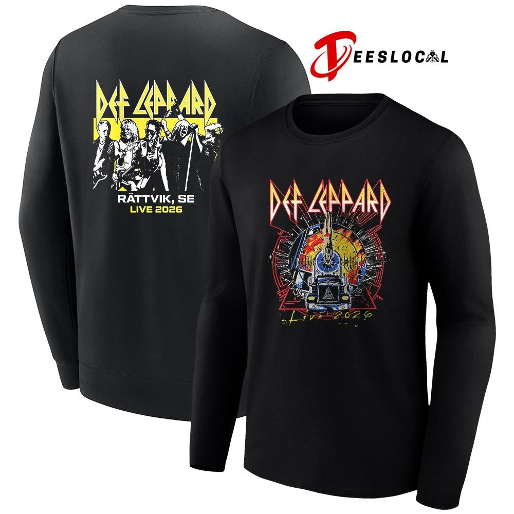 Def Leppard tour UK and EU Rattvik Sweden event shirt Unisex