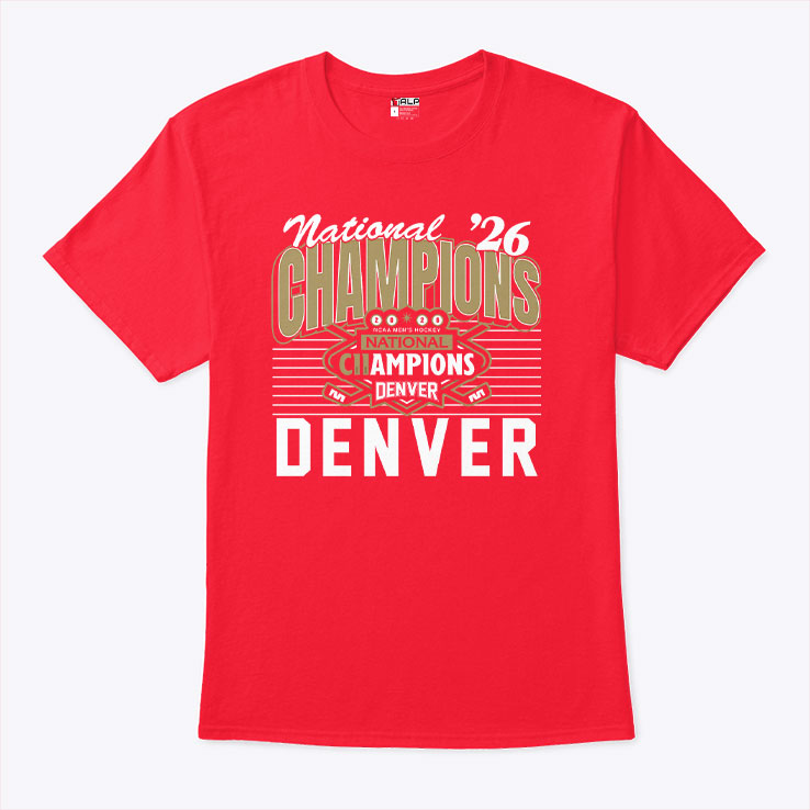 Denver Pioneers Men’s Hockey 2026 National Champions Shirt Unisex