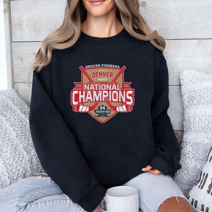 Denver Pioneers National Champs Men’s Hockey 2026 T Shirt Unisex