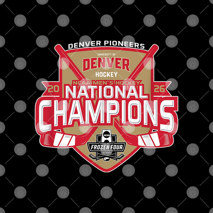 Denver Pioneers National Champs Men’s Hockey 2026 T Shirt Unisex
