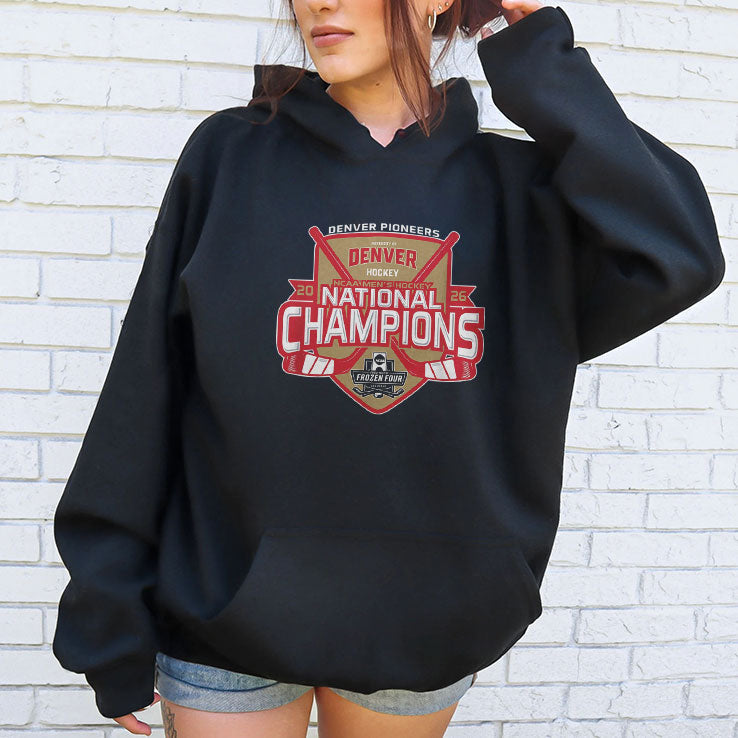 Denver Pioneers National Champs Men’s Hockey 2026 T Shirt Unisex