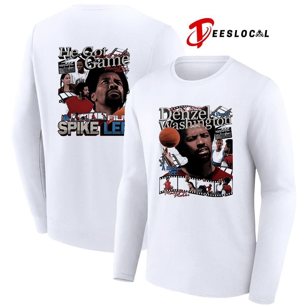 Denzel Washington a triumph a must see he got game shirt Unisex