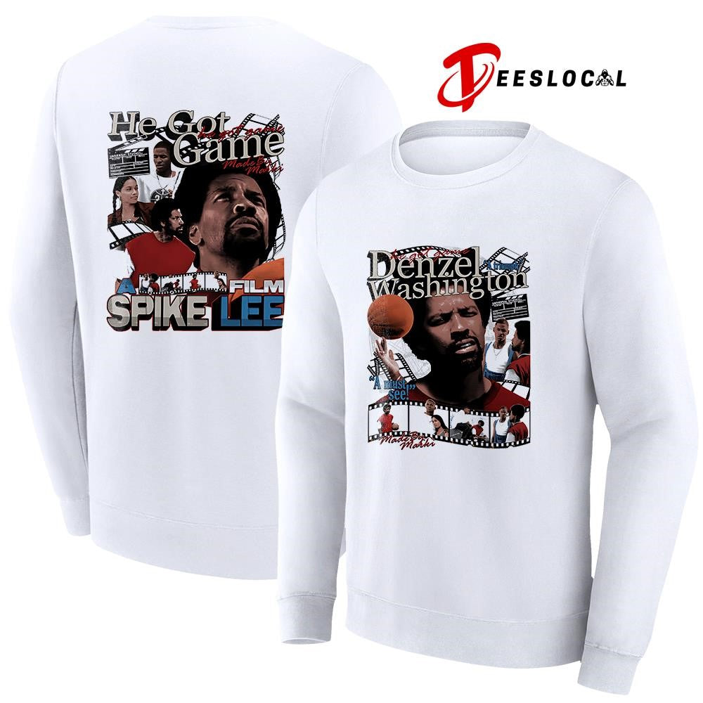Denzel Washington a triumph a must see he got game shirt Unisex