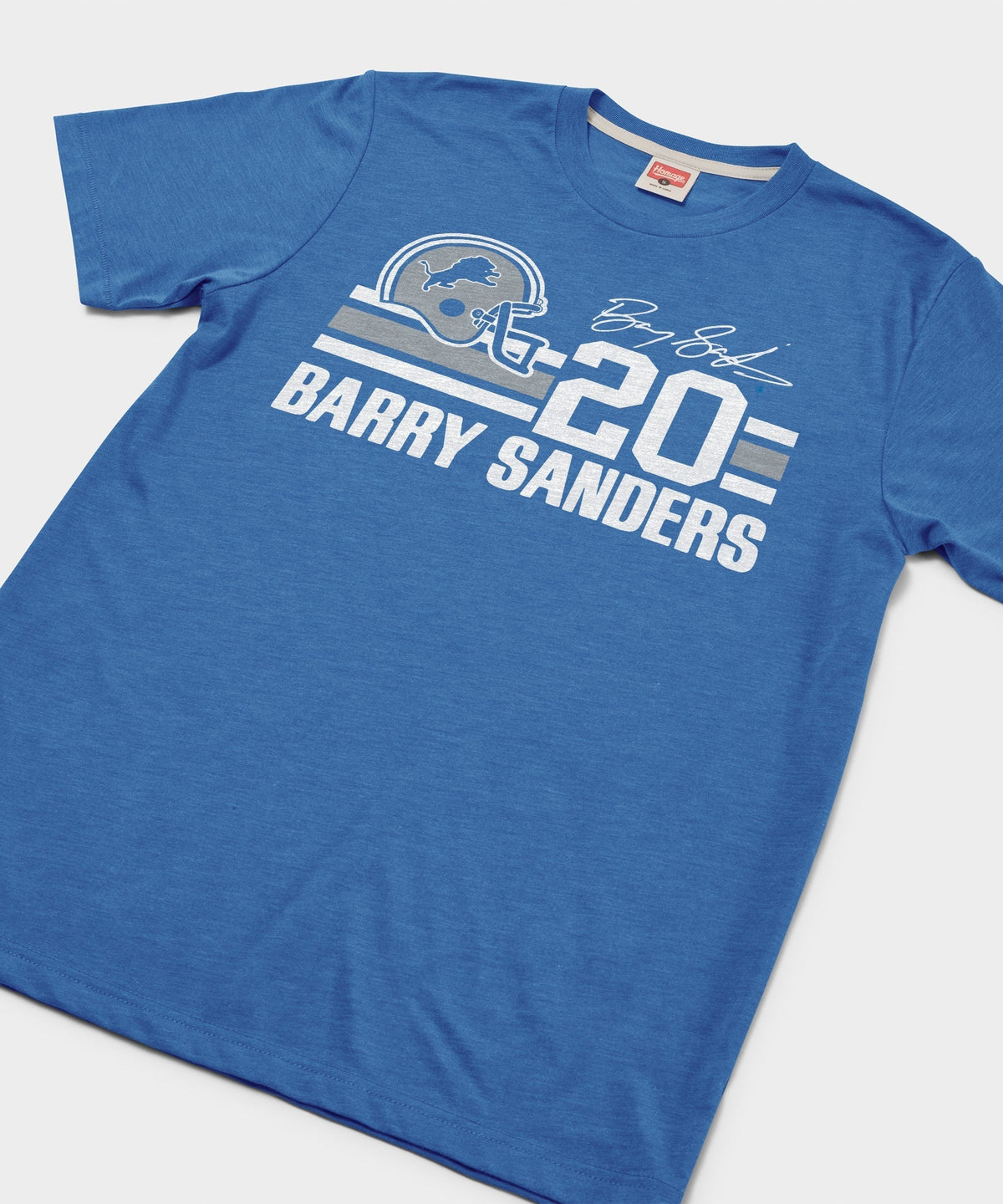 Detroit Lions Barry Sanders Signature Jersey Unisex