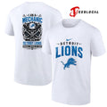Detroit Lions I am a mechanic running through my veins skeleton shirt Unisex