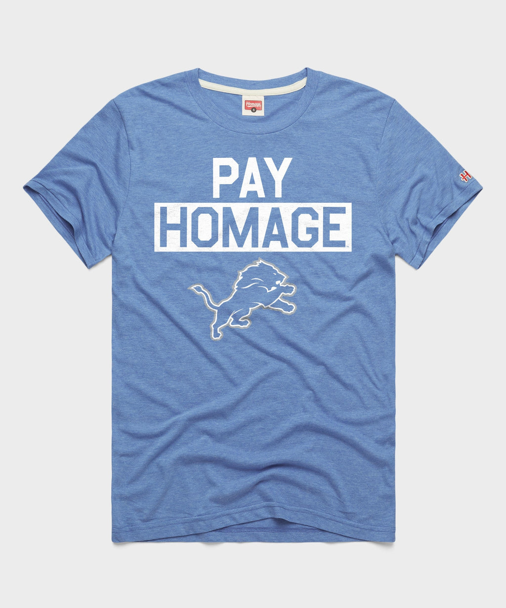 Detroit Lions Pay Homage Unisex