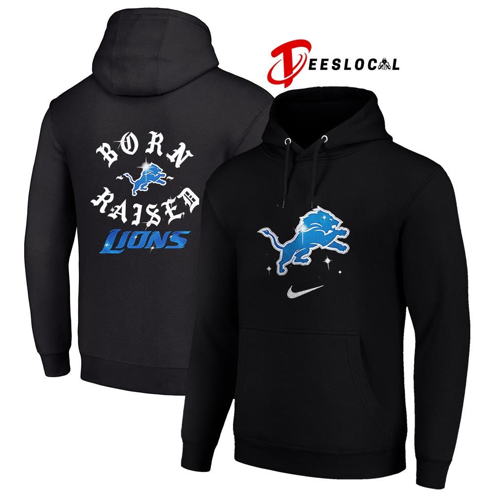 Detroit Lions x Born and Raised logo shirt Unisex