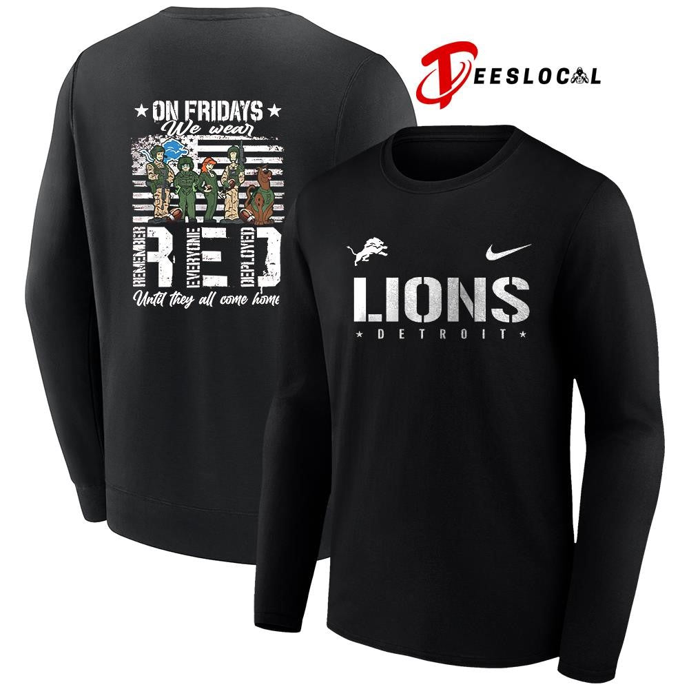 Detroit Lions x Scooby Doo on friday we wear RED until they all come home shirt Unisex