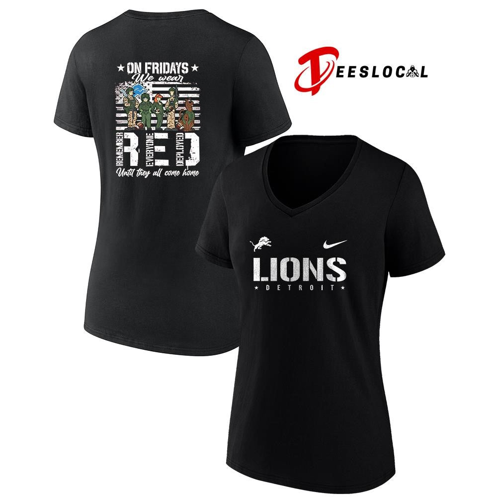 Detroit Lions x Scooby Doo on friday we wear RED until they all come home shirt Unisex