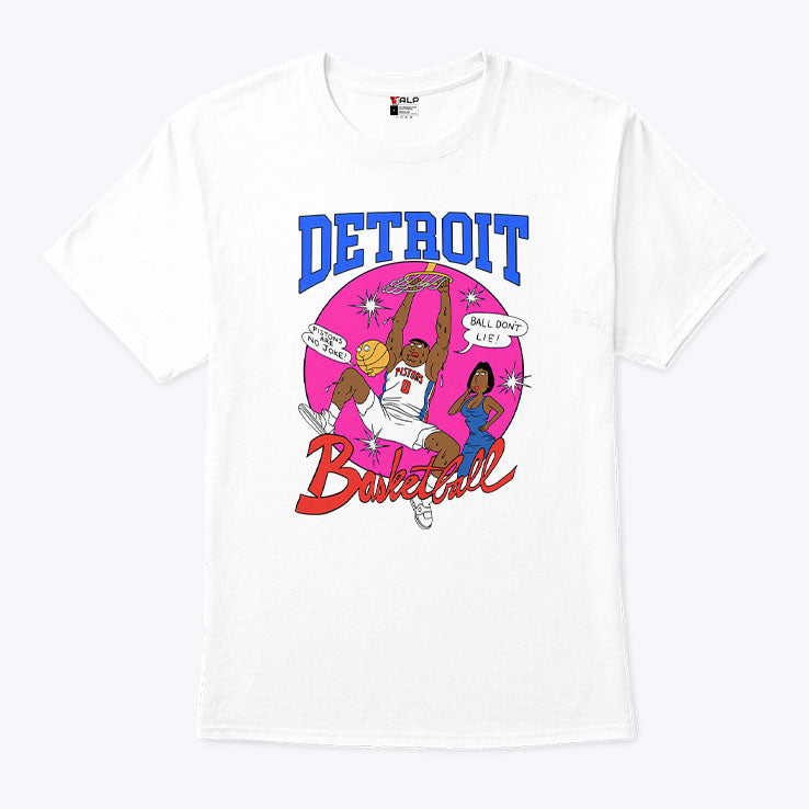Detroit Pistons Basketball T Shirt Unisex