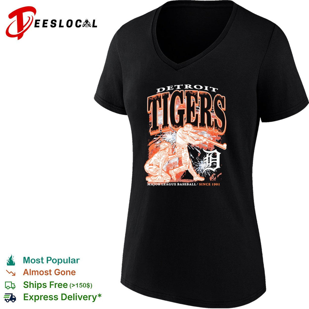Detroit Tigers Major League Baseball since 1901 players shirt Unisex