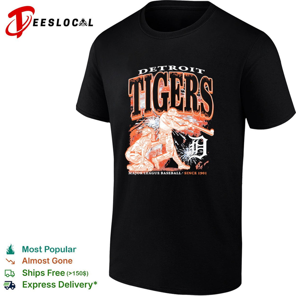 Detroit Tigers Major League Baseball since 1901 players shirt Unisex