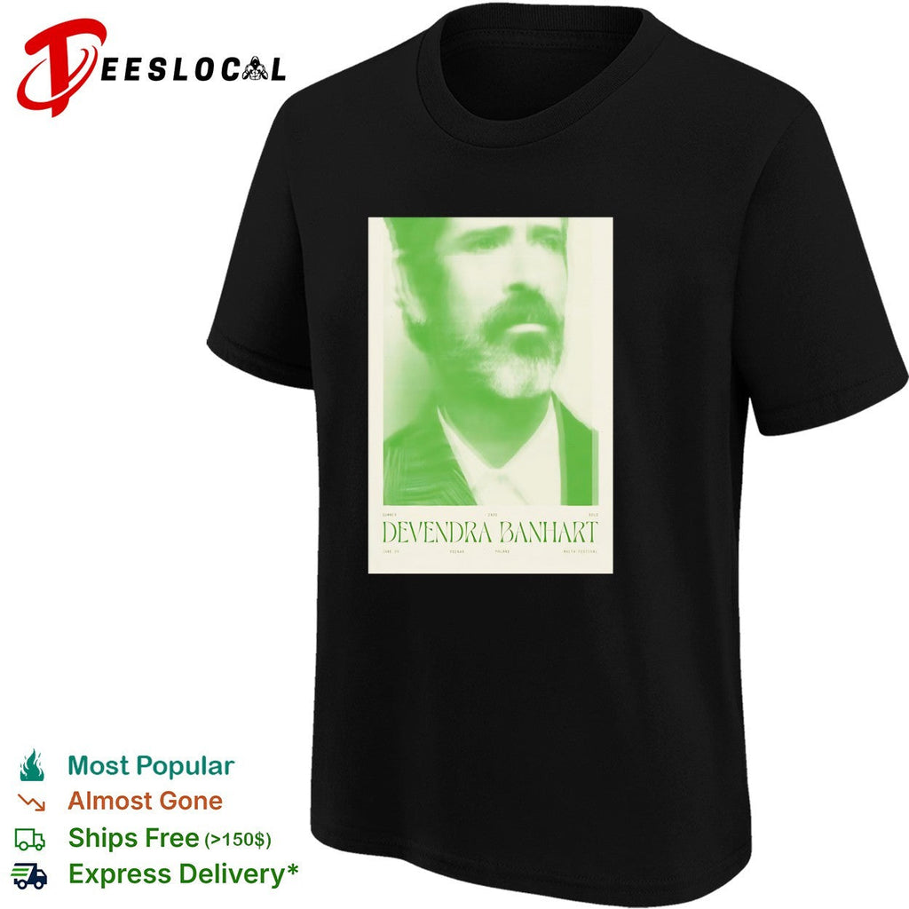 Devendra Banhart Malta Festival Poznan Poland June 25 2024 Summer Solo Music Tour shirt Unisex