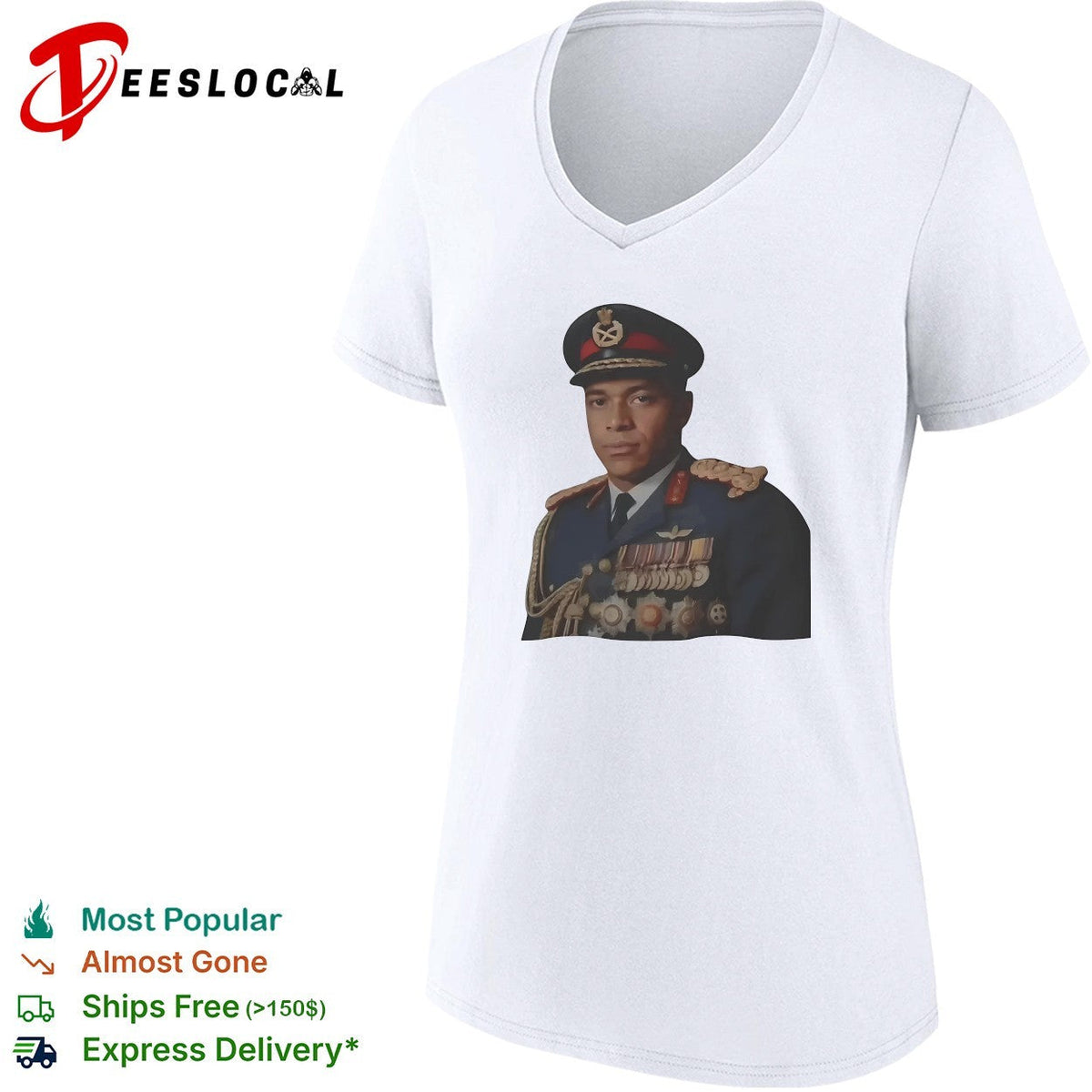 Dictator Mbappé Football Meme Contemporary shirt Unisex