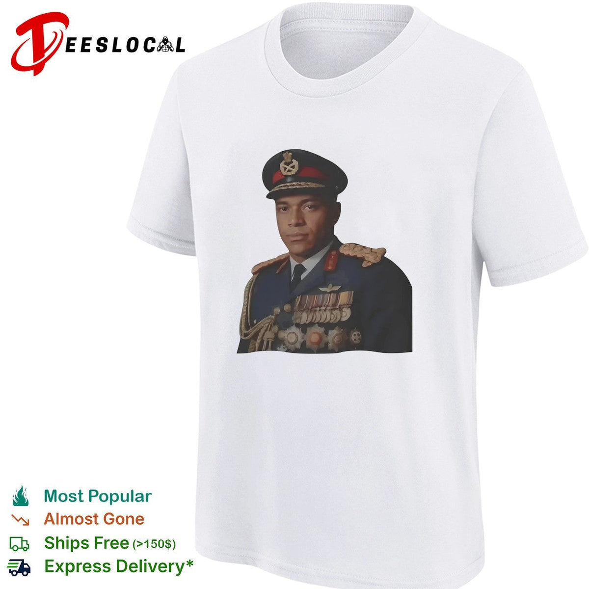 Dictator Mbappé Football Meme Contemporary shirt Unisex