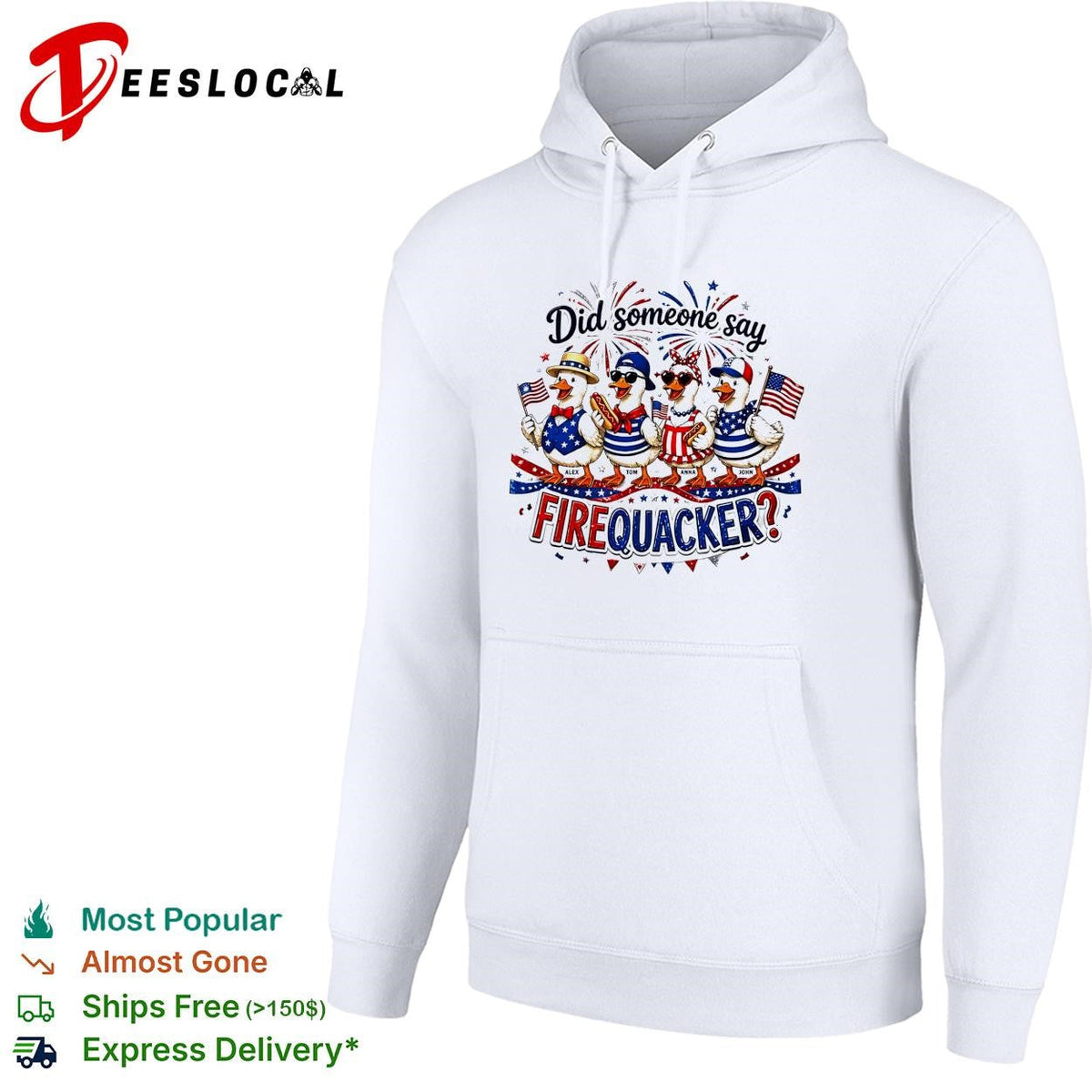Did someone say firequacker ducks 4th of July humor shirt Unisex