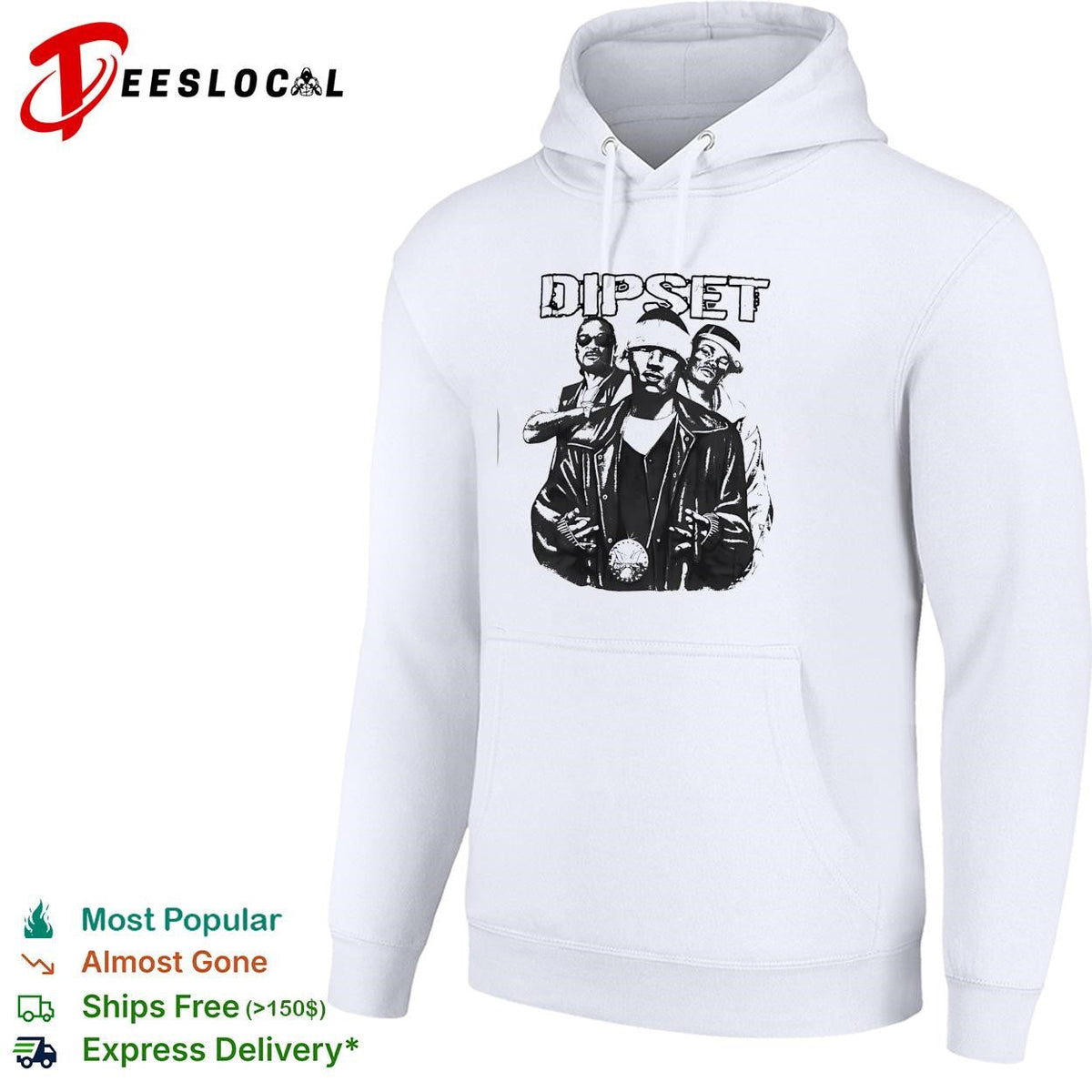 Dipset hip hop group photo vintage graphic shirt Unisex