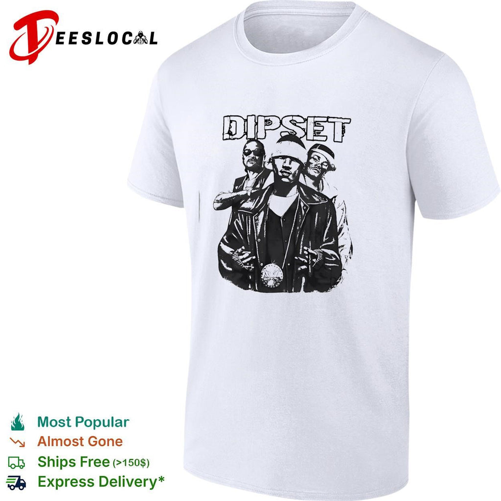 Dipset hip hop group photo vintage graphic shirt Unisex