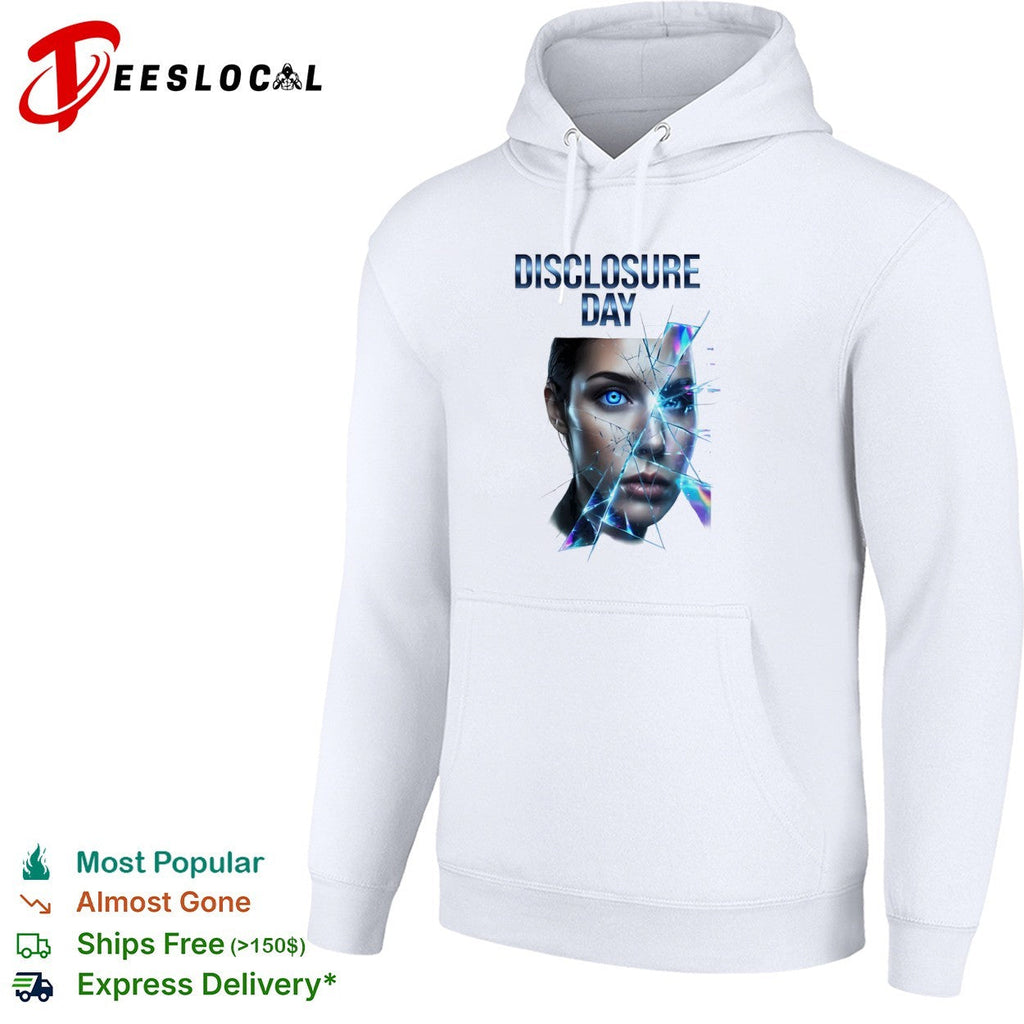 Disclosure Day shattered reflection futuristic eye concept shirt Unisex