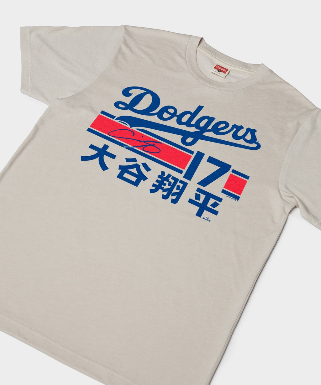 Dodgers Shohei Ohtani Japanese Signature Jersey Unisex