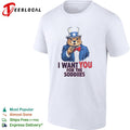 Dog Uncle Sam I want you for the Soddies shirt Unisex