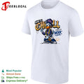 Donald Duck Born to Chill Forced to Work Graffiti shirt Unisex