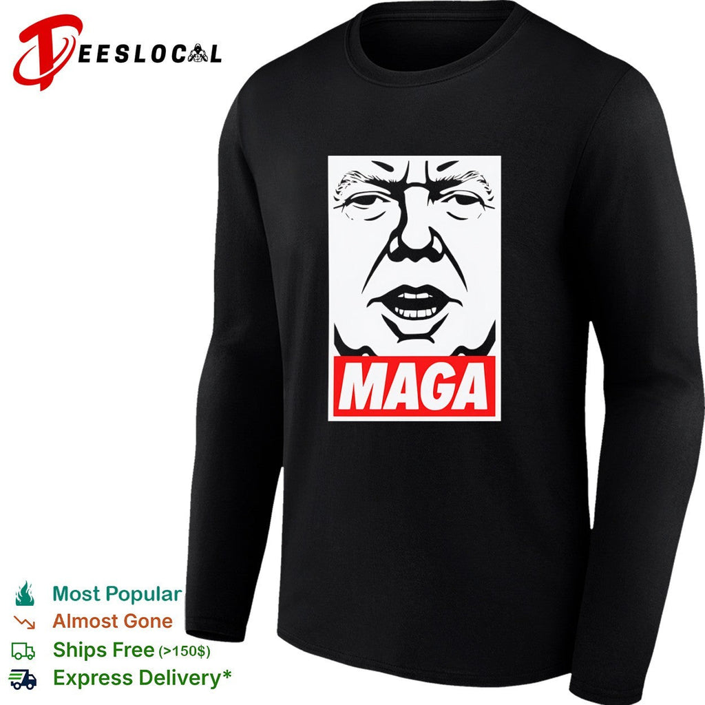 Donald Trump MAGA minimalist portrait poster shirt Unisex