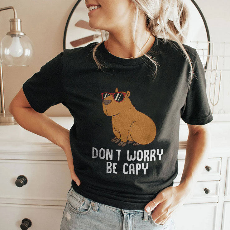Don’t Worry Be Capy T Shirt Unisex