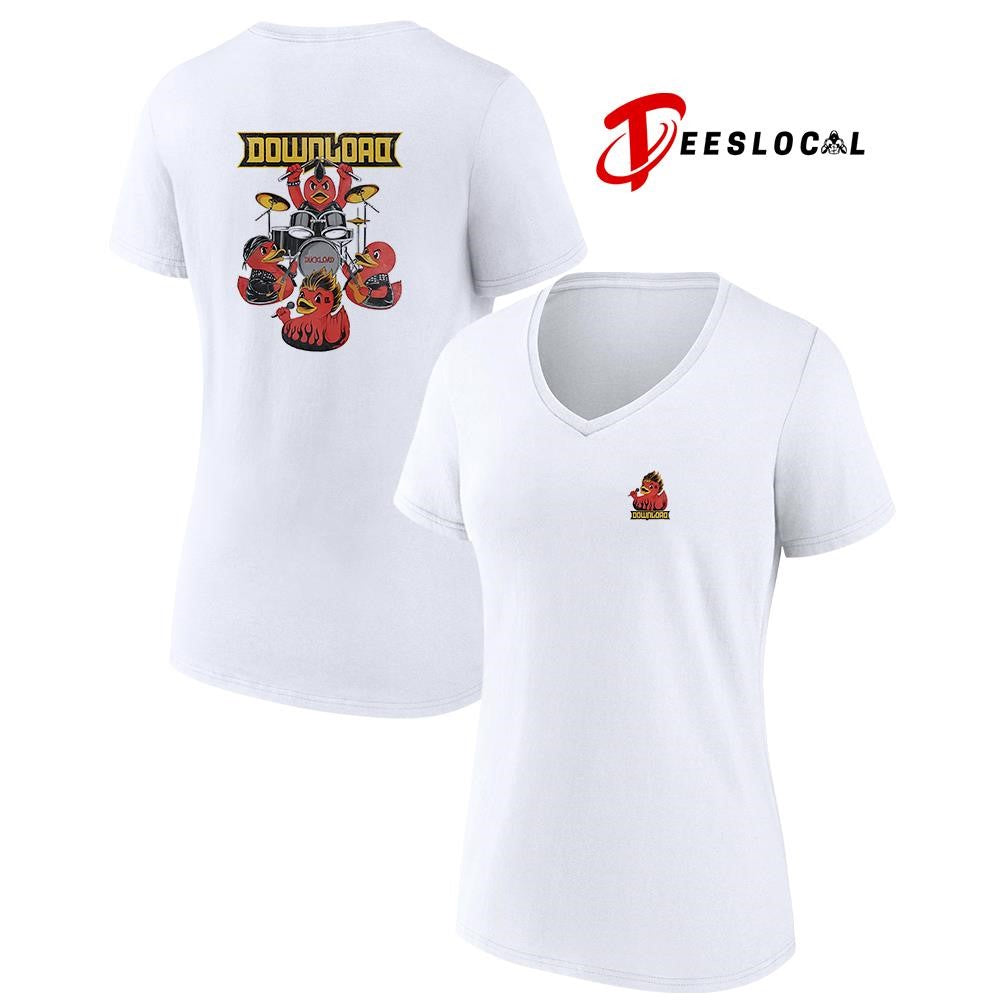 Download festival Donnington UK duck band graphic shirt Unisex